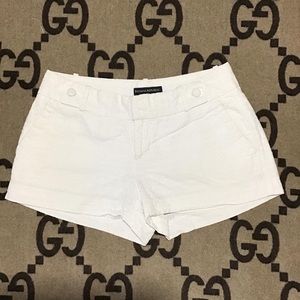 Banana Republic Women’s White shorts Embroidered designed fabric (eyelet style)